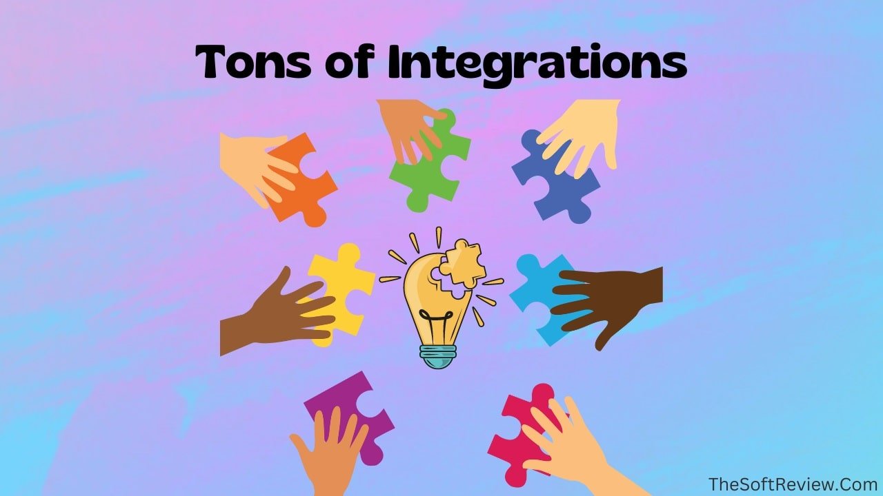 Tons of Integrations